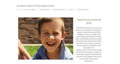 Desktop Screenshot of montessorischoolofcu.org